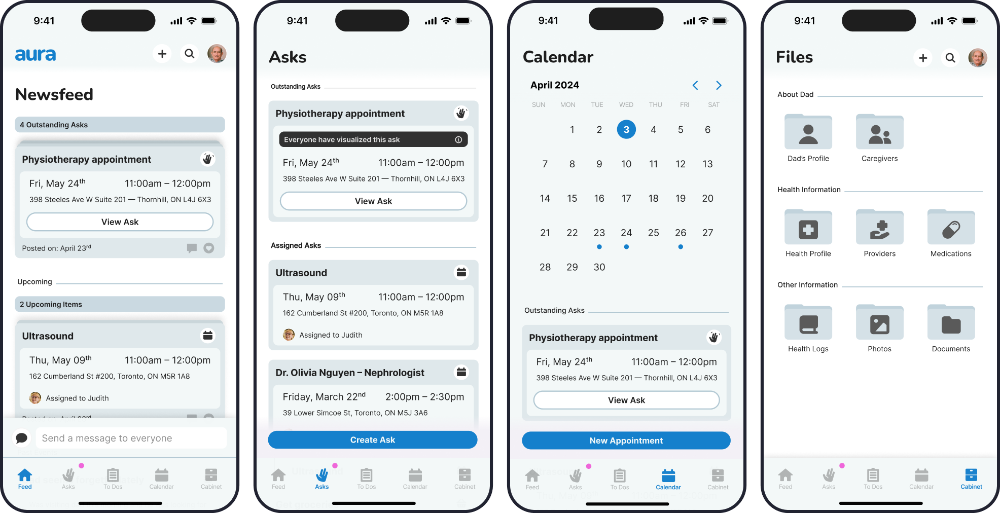 cover image for COPD project, showing a mobile app and a clinician dashboard